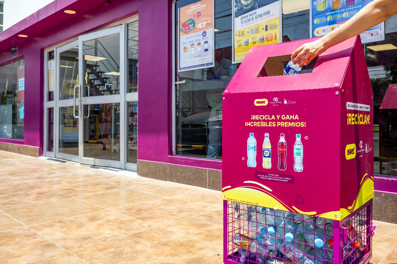 Arca Continental Lindley y Tiendas Tambo lanzan programa de reciclaje y